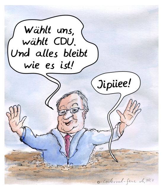 Wählt CDU und alles bleibt wie es ist.
