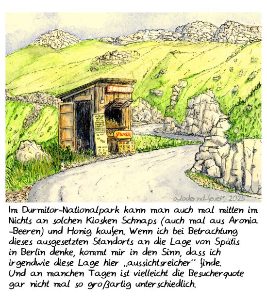 Kiosk im Durmitor