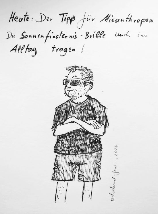 Alternative Nutzung fü Sonnefinsternis-Brillen